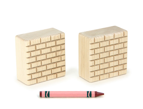 2 pc. 2x2 Bricks Building Blocks