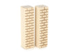 2 pc. 4x1 Double-Sided Bricks Building Blocks