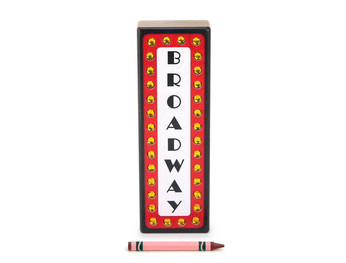 LIMITED! Classic Broadway Sign Gem Block