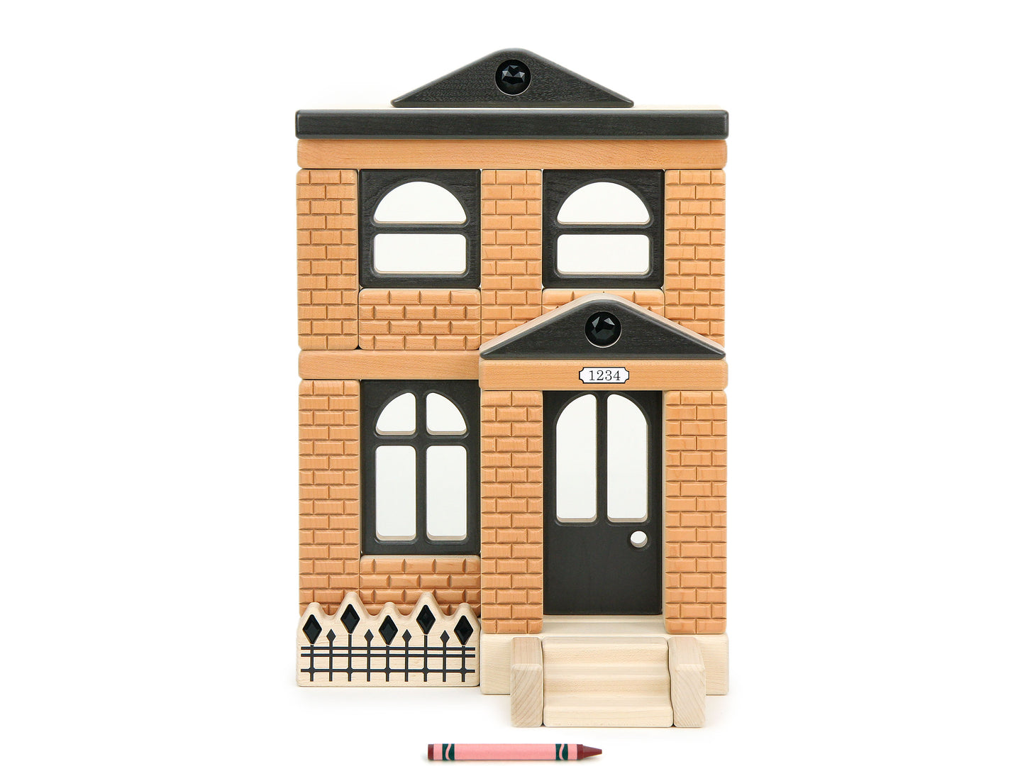 LIMITED! Brownstone House Building Block Set