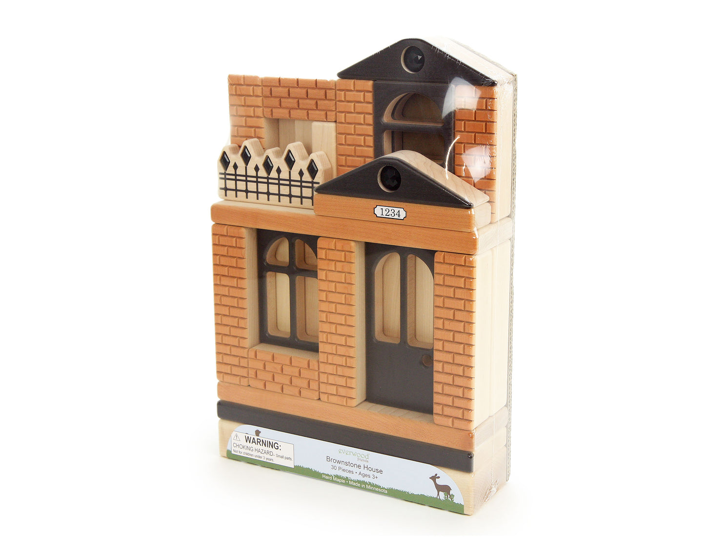 LIMITED! Brownstone House Building Block Set