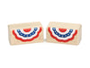 LIMITED! Patriotic Bunting 2 pc. Block Set