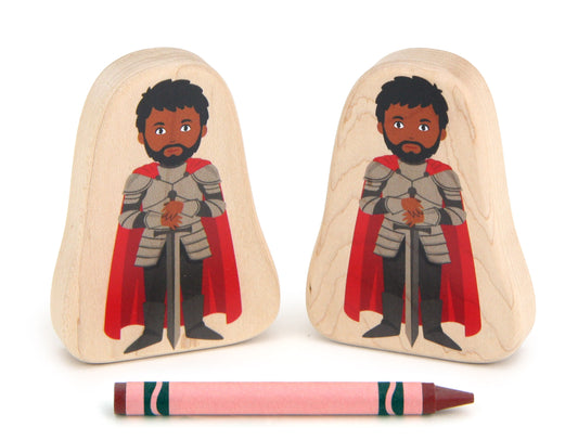 Captain of the Guard - 3.25" Double-sided 1:24 Scale Maple Figure