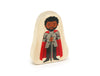Captain of the Guard - 3.25" Double-sided 1:24 Scale Maple Figure