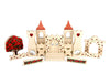 LIMITED! Rose Vine Castle Walls 2 pc. Gem Block Set