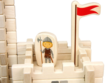 Castle Guard - 3.75" Double-sided 1:24 Scale Maple Figure