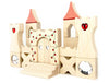 LIMITED! 21 pc. Fairytale Castle Maple Building Block Set