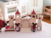 LIMITED! 21 pc. Fairytale Castle Maple Building Block Set