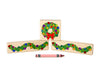 LIMITED! Christmas Wreath and Garland 3 pc. Gem Block Set