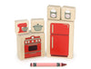 LIMITED! Christmas Kitchen Maple Building Block Set