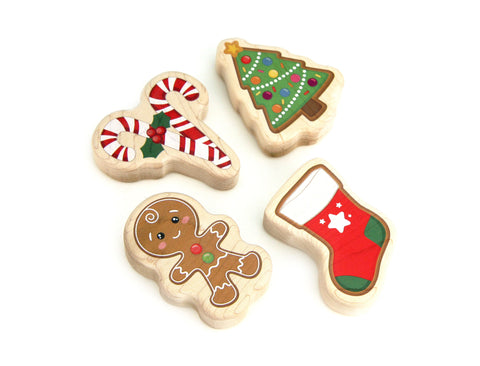 LIMITED! Christmas Treats 4 pc. Shape Block Set