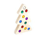 LIMITED! Large 8" Bright Christmas Tree Gem Block