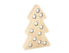 LIMITED! Large 8" Clear Christmas Tree Gem Block