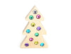 LIMITED! Large 8" Pastel Christmas Tree Gem Block