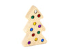 LIMITED! Medium 6" Bright Christmas Tree Gem Block