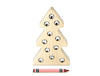 LIMITED! Medium 6" Clear Christmas Tree Gem Block