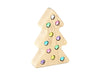 LIMITED! Medium 6" Pastel Christmas Tree Gem Block