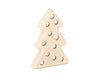 LIMITED! Small 4" Clear Christmas Tree Gem Block