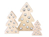 LIMITED! Medium 6" Clear Christmas Tree Gem Block