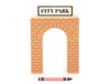 LIMITED! City Park Entrance Building Block set