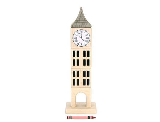 LIMITED! Clock Tower Building Block Set