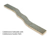 LIMITED! Cobblestone Sidewalk 2 pc. Block Set