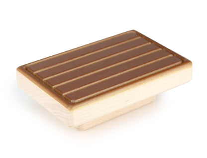 Coffee Table - Brown - 1:12 Scale Furniture Solid Maple Blocks