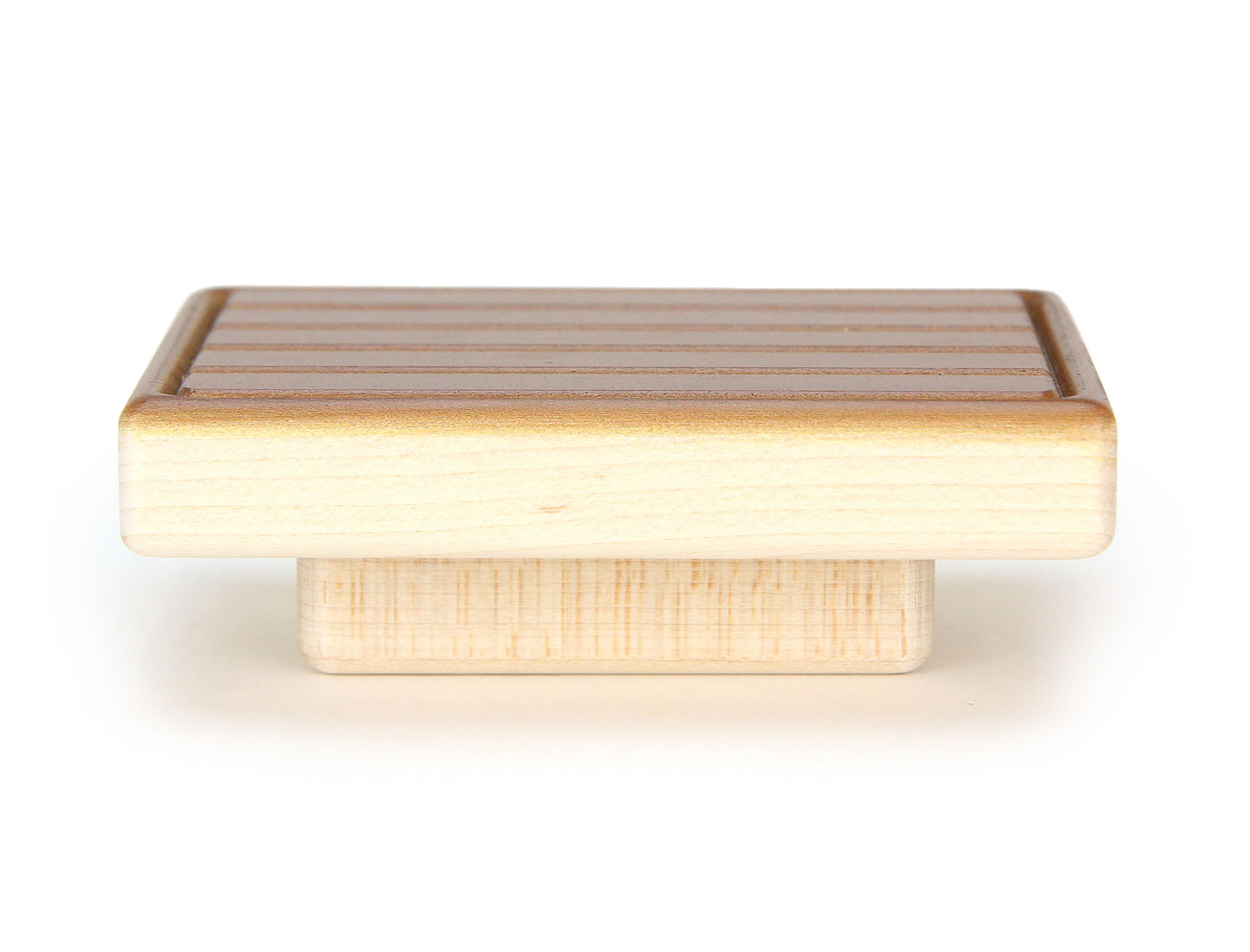 Coffee Table - Brown - 1:12 Scale Furniture Solid Maple Blocks