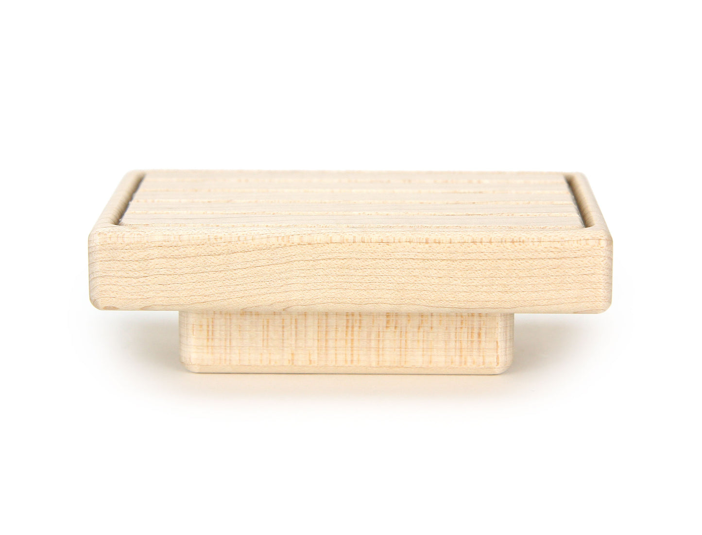 Coffee Table - Natural - 1:12 Scale Furniture Solid Maple Blocks