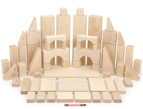 60 pc. Core Set Maple Building Blocks