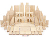 60 pc. Core Set Maple Building Blocks