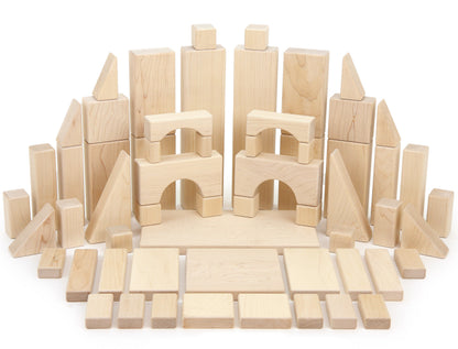 60 pc. Core Set Maple Building Blocks