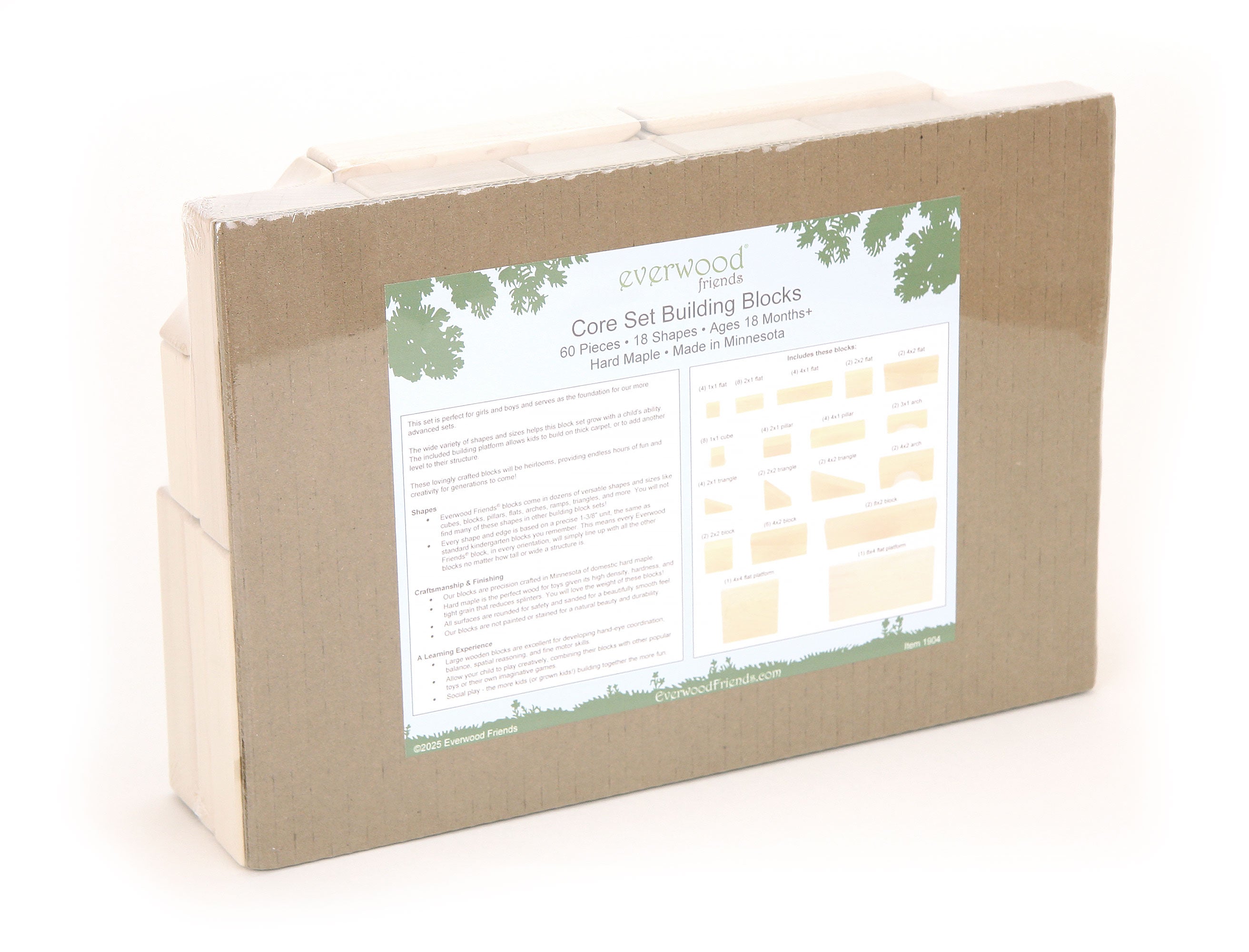 Core Set Maple Building Blocks - Everwood Friends