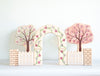 LIMITED! Springtime Garden Archway Maple Building Block Set