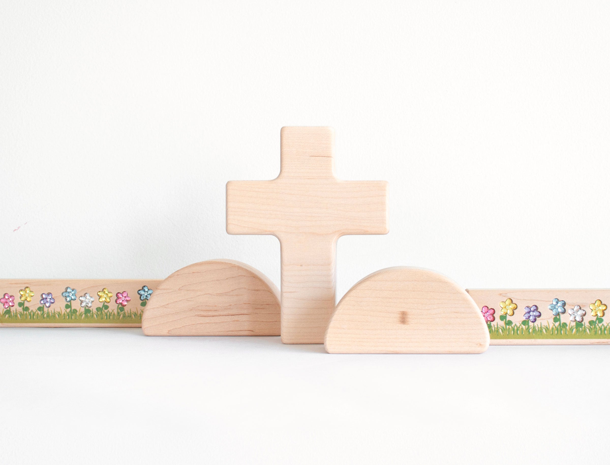 5.5 inch Small Cross Building Block – Everwood Friends