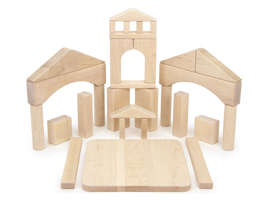 30 pc. Deluxe Expansion Maple Building Blocks