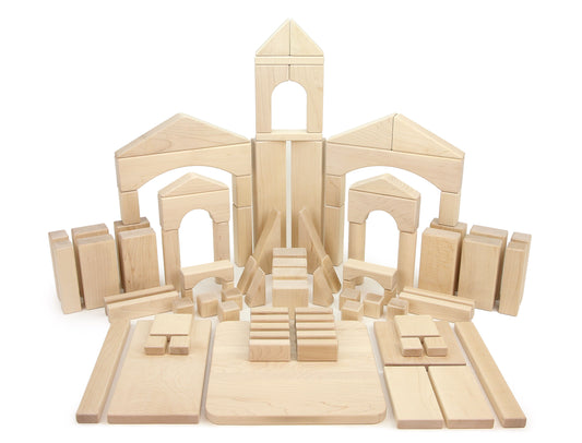 90 pc. Deluxe Set Maple Building Blocks