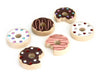 LIMITED! Valentine Red & White Sprinkle Donuts 2 pc. Gem Blocks