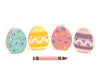 LIMITED! Easter Egg 4 pc. Gem Shape Blocks