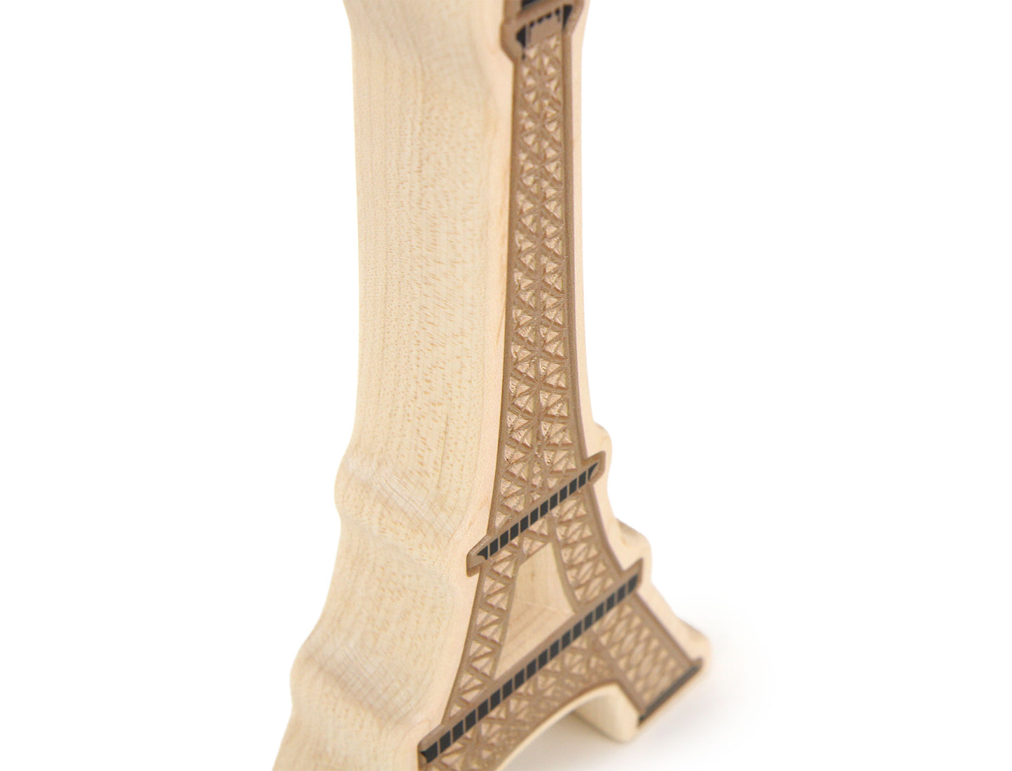 LIMITED! 10" Eiffel Tower Carved Block
