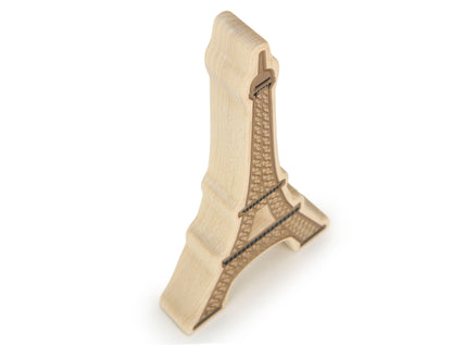LIMITED! 10" Eiffel Tower Carved Block