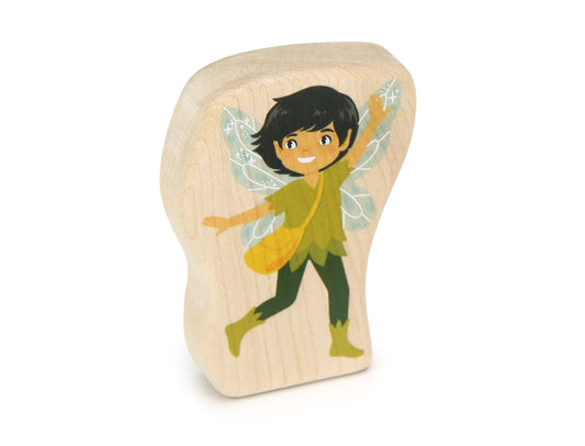 Green Fairy - 3" Double-sided 1:24 Scale Maple Figure