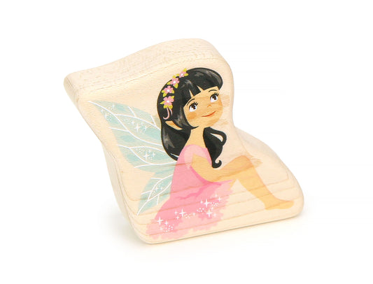 Pink Fairy - 2.8" Double-sided 1:24 Scale Maple Figure