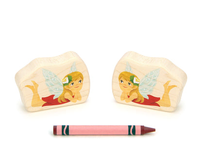 Ruby Fairy - 2.6" Double-sided 1:24 Scale Maple Figure