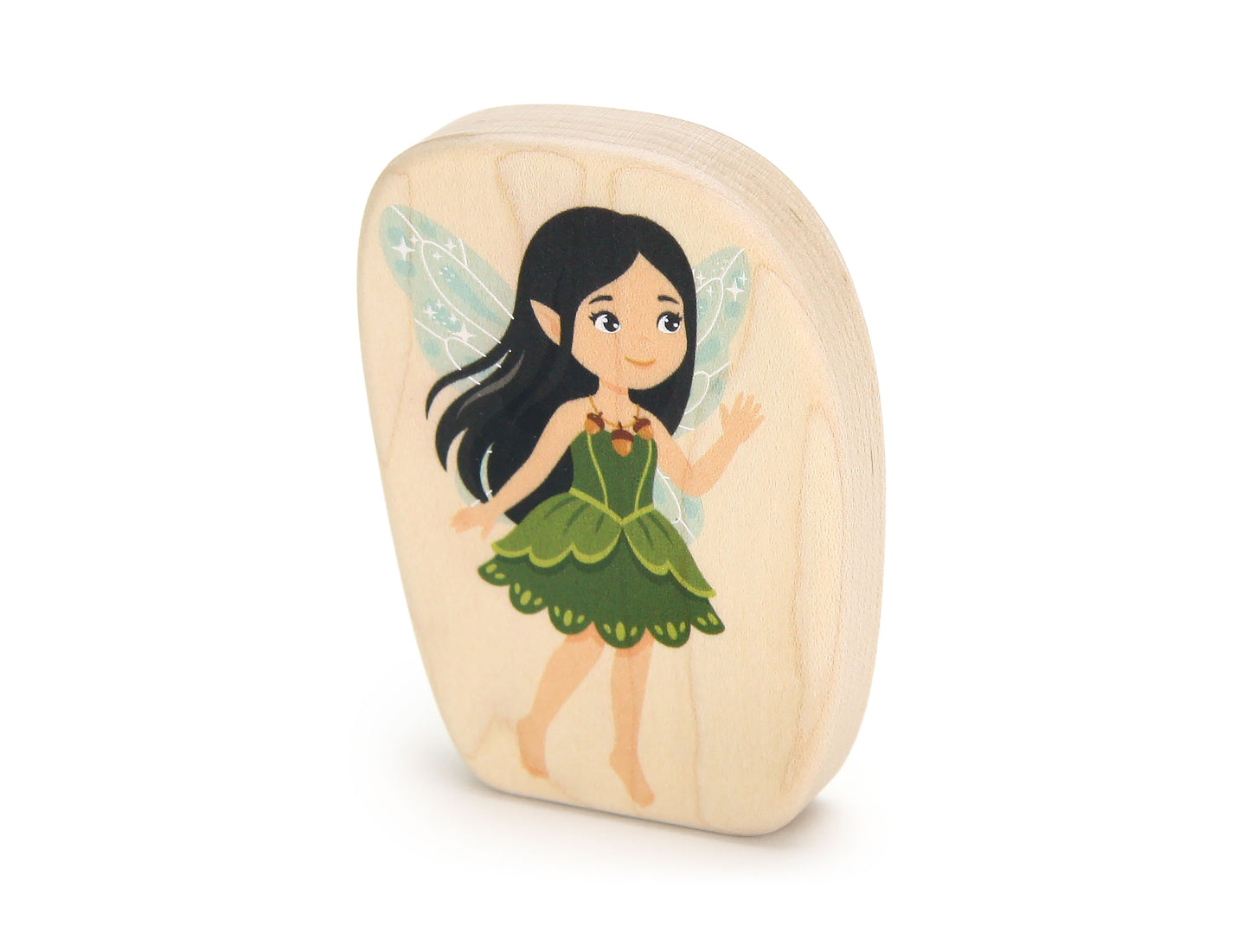 LIMITED! Autumn Acorn Fairy - 3.25" Double-sided 1:24 Scale Maple Figure