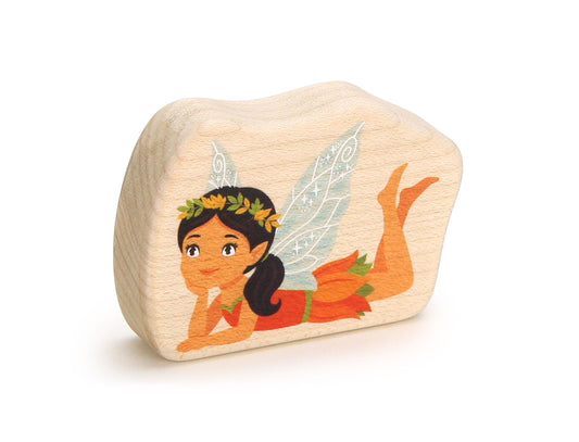 LIMITED! Autumn Leaf Fairy - 2.6" Double-sided 1:24 Scale Maple Figure