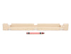Triple-Notch Floor Shelf Notch Block