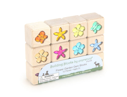 12 pc. Flower Garden Gem Blocks