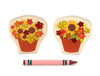 LIMITED! Autumn Flower Pot 2 pc. Gem Block Set
