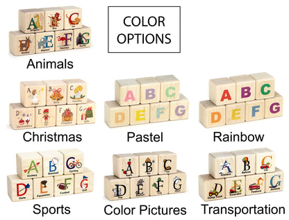 28 pc. Alphabet Blocks Baby Shower Activity Kit